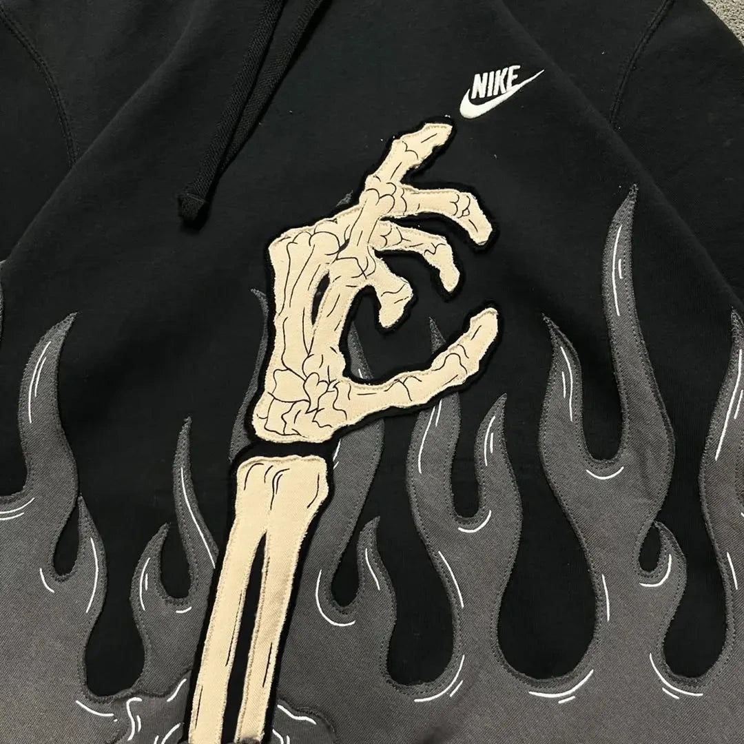 Nike Reworked Flames Hoodie