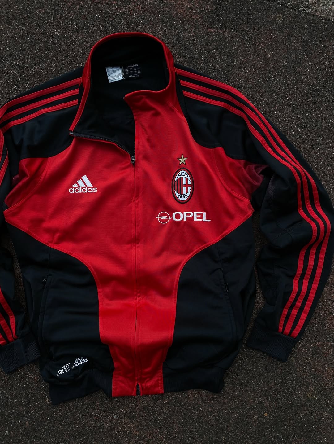 Adidas AC Milan Retro Track Jacket