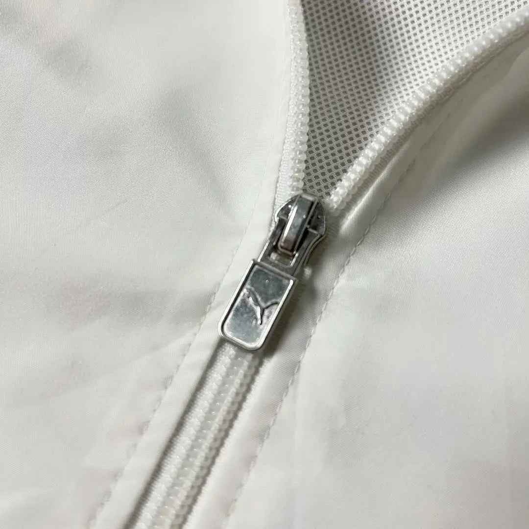 Puma White Track Jacket